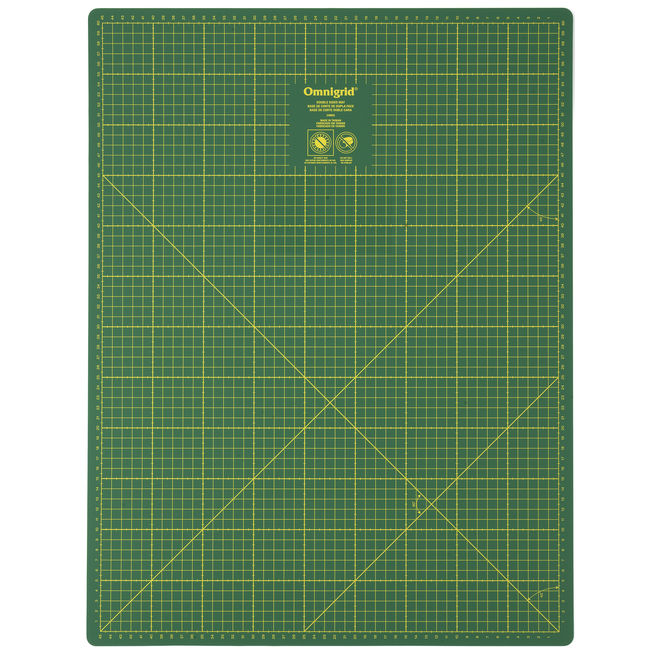Omnigrid Double Sided SelfHealing Cutting Mat, 18" x 24" Wayfair
